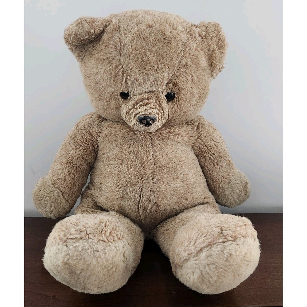 Vintage Russ Berrie So Soft Teddy BEAR #466 21" Large Plush Stuffed Big Toy